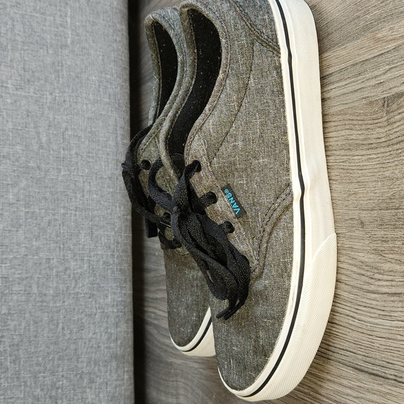 Vans Off the Wall charcoal grey sneakers, size 7 - Picture 5 of 9